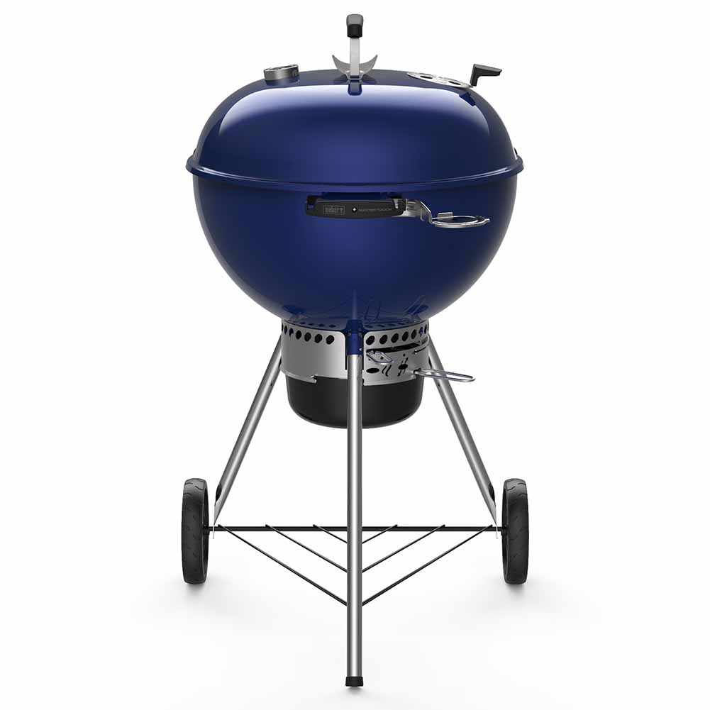 Weber Master Touch GBS Deep Ocean Blue Barbecue a Carbone con copertura 2