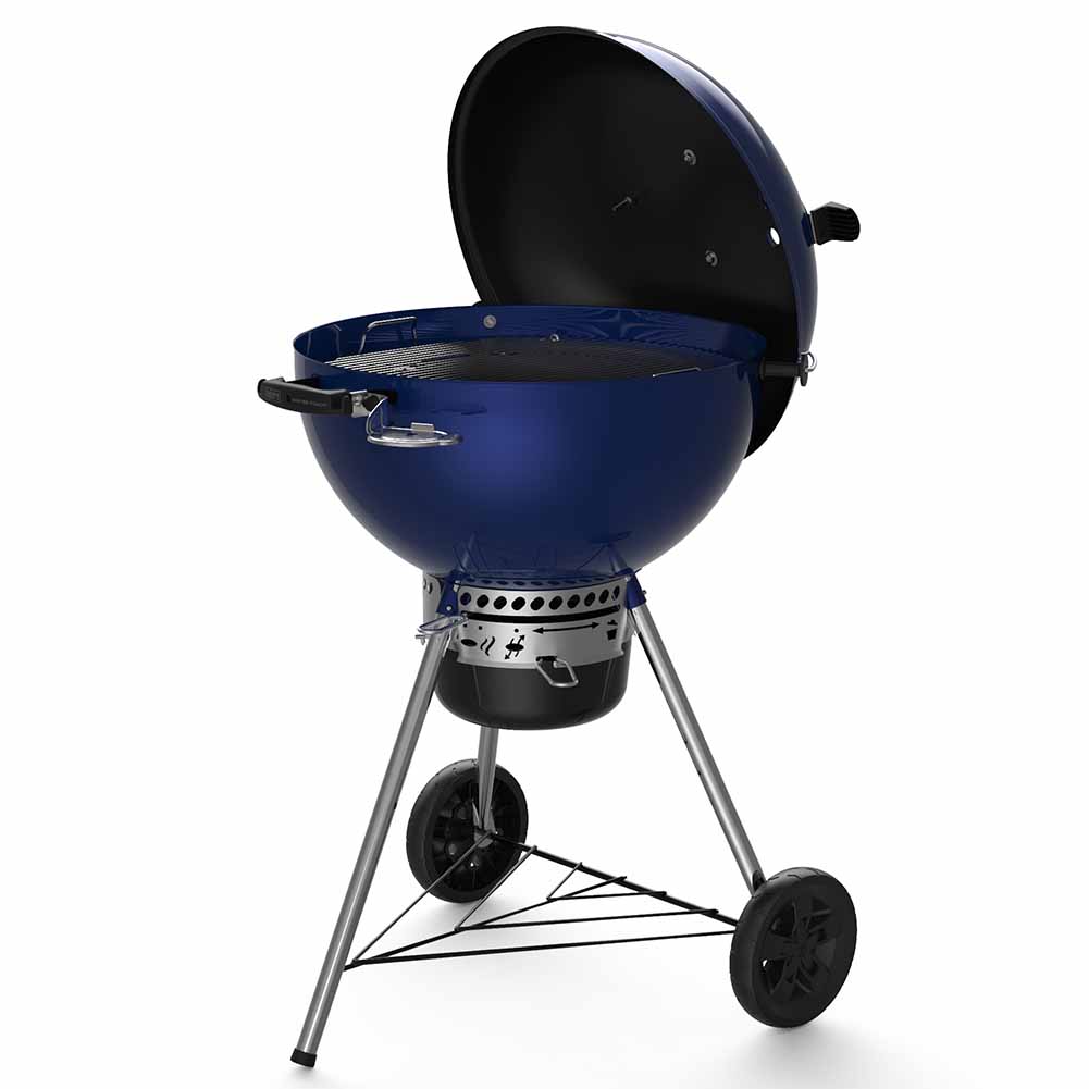 Weber Master Touch GBS Deep Ocean Blue Barbecue a Carbone con copertura 3