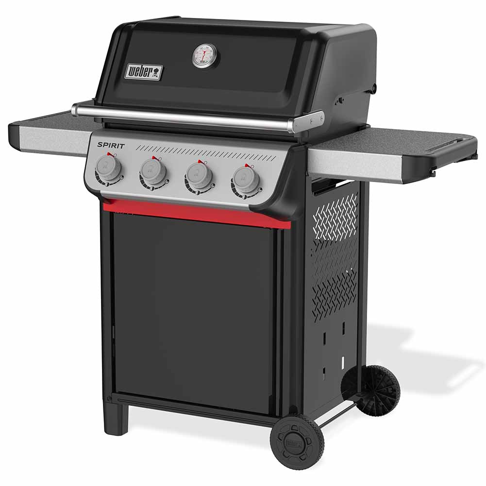 Weber Spirit E-410 barbecue a gas 4 bruciatori con piastra in ghisa Gourmet Barbecue System 4