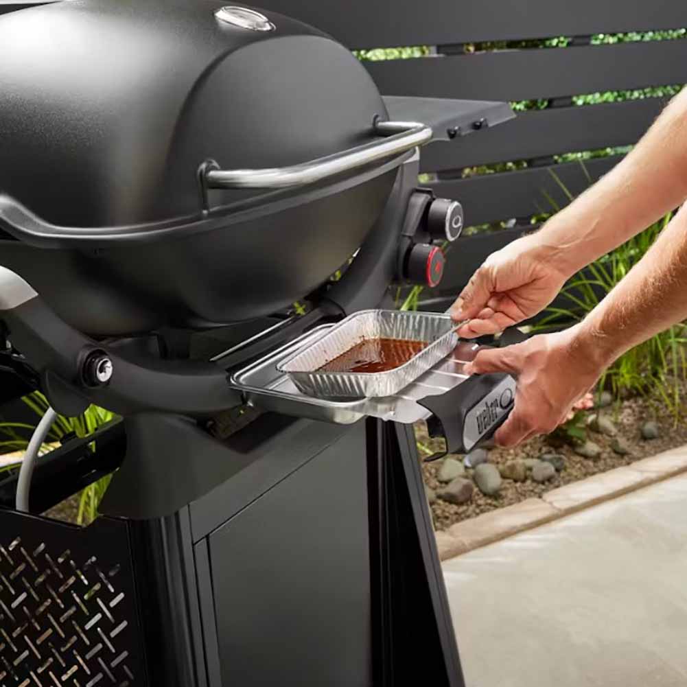 Weber Q3200N barbecue a gas con carrello premium e kit Precision 2