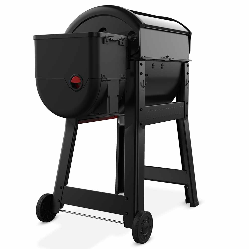 Weber Smoque barbecue a pellet con supporto cottura per pollo Gourmet Barbecue System 8