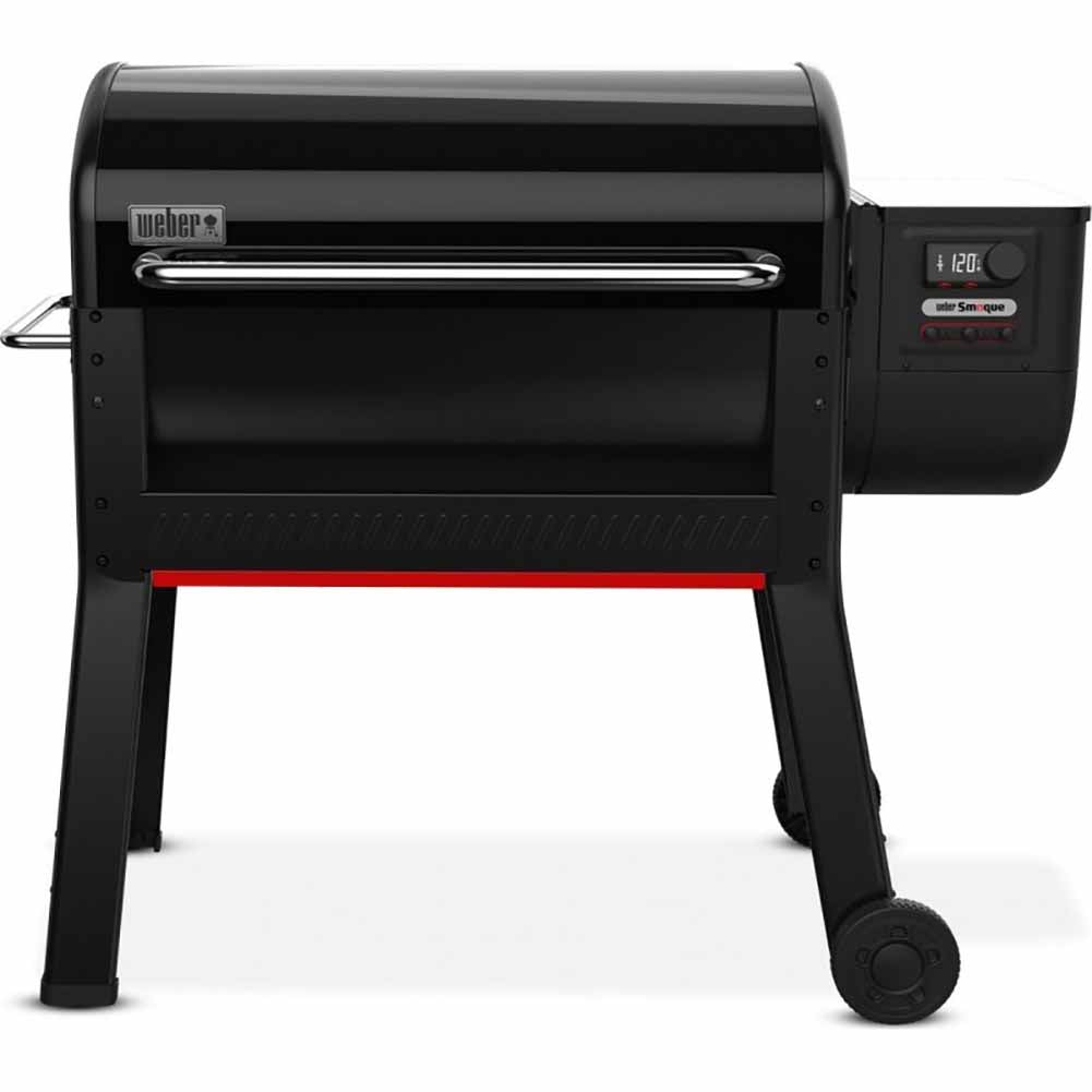 Kit di barbecue completo Weber Smoque XL 1500805 + supporto per pollo