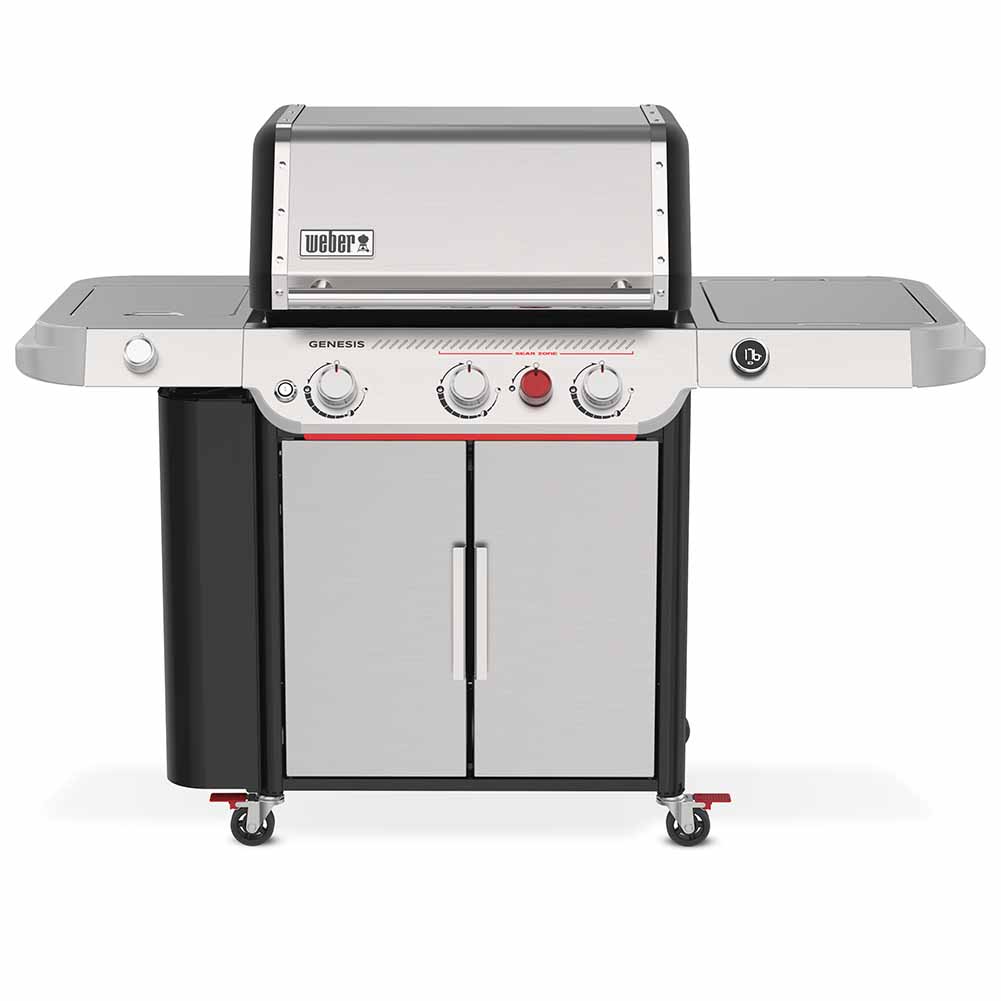 Weber Genesis SP-335W Barbecue a gas 3 bruciatori con Sear Zone Boost e copertura Weber Premium 2