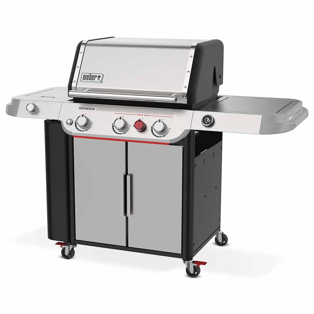 Weber Genesis SP-335W Barbecue a gas 3 bruciatori con Sear Zone Boost e copertura Weber Premium 9