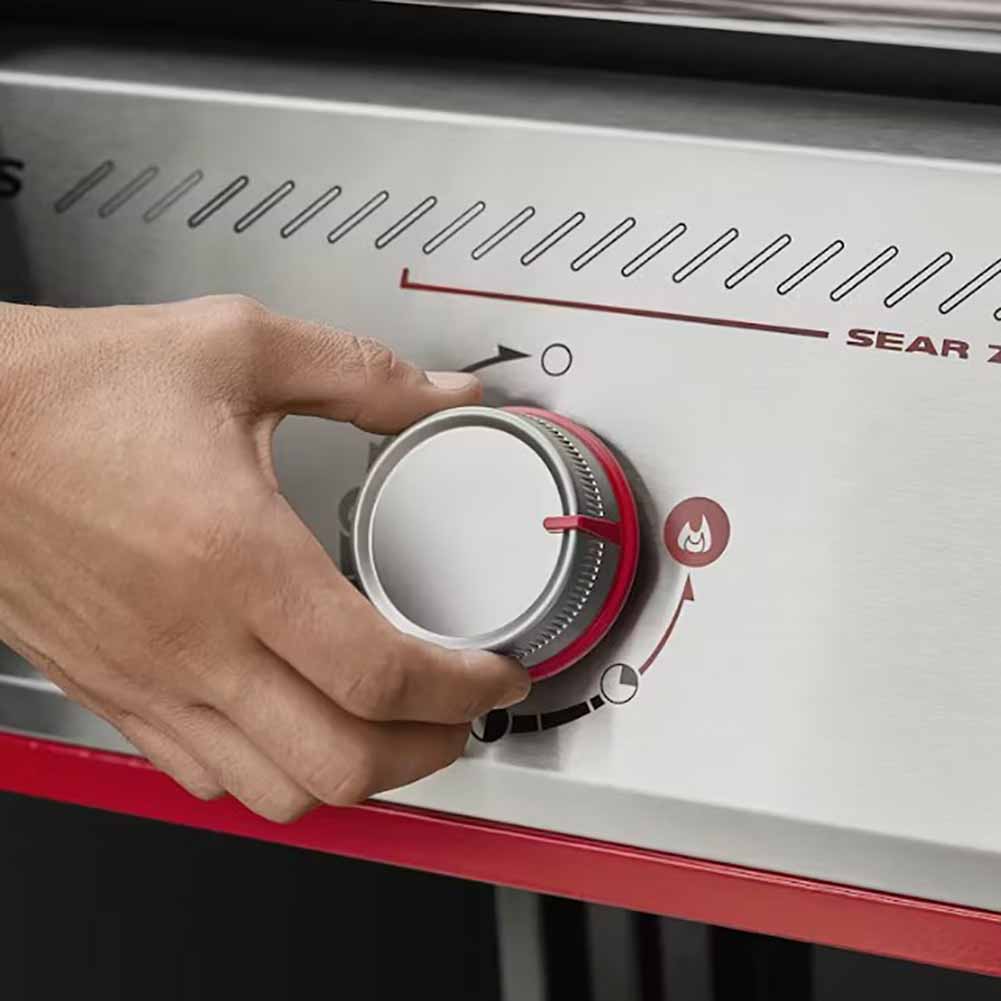 Weber Genesis E-425W Barbecue a gas 4 bruciatori con Sear Zone Boost e copertura Weber Premium 3