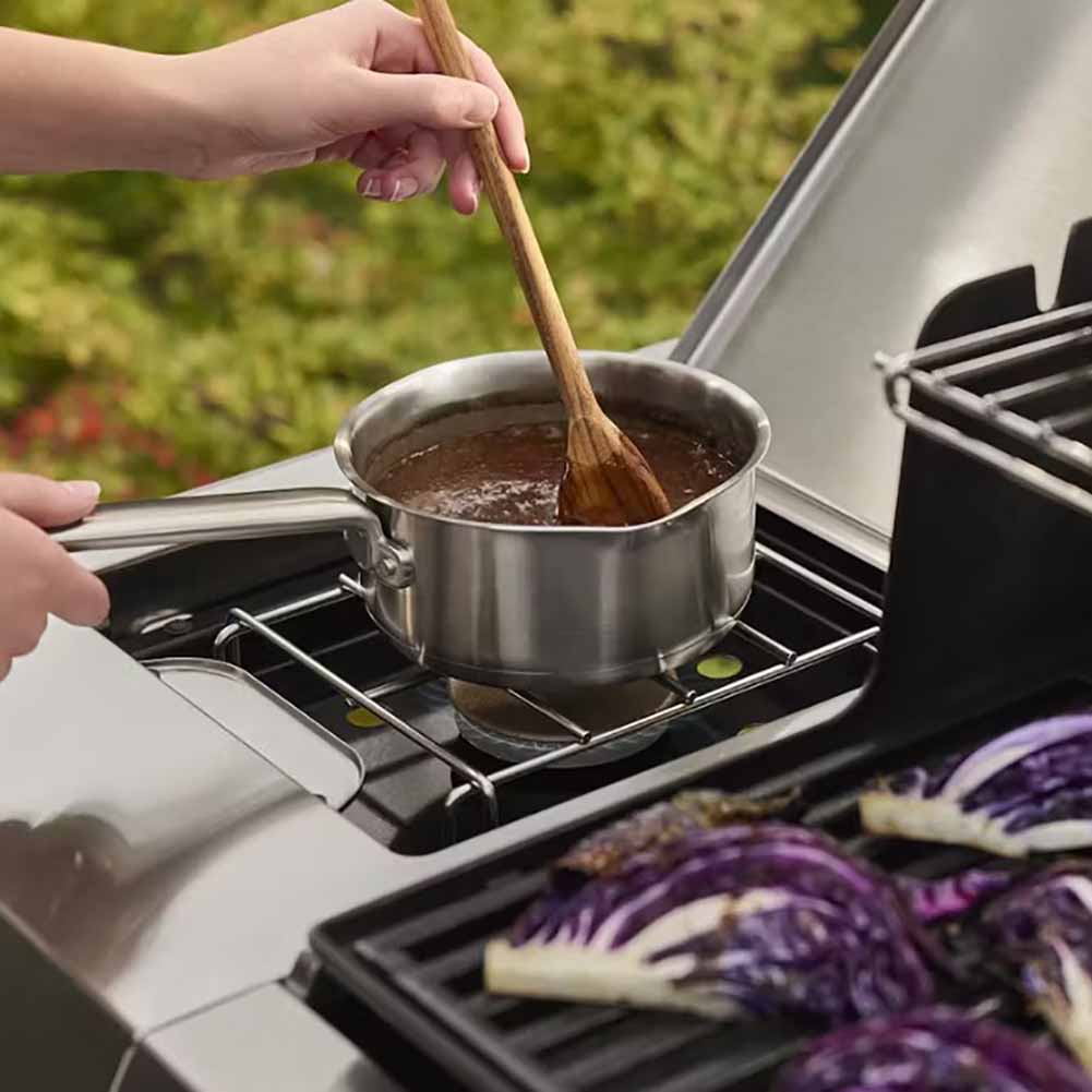 Kit di Barbecue Weber Genesis EP435 + Griglia + Vassoio 5