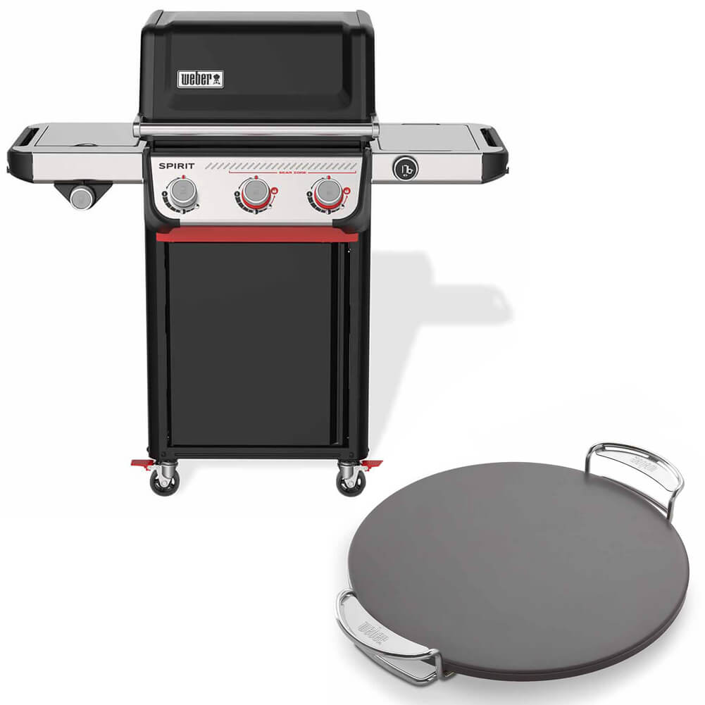 Barbecue a gas Weber Spirit Ep-335 + pietra pizza