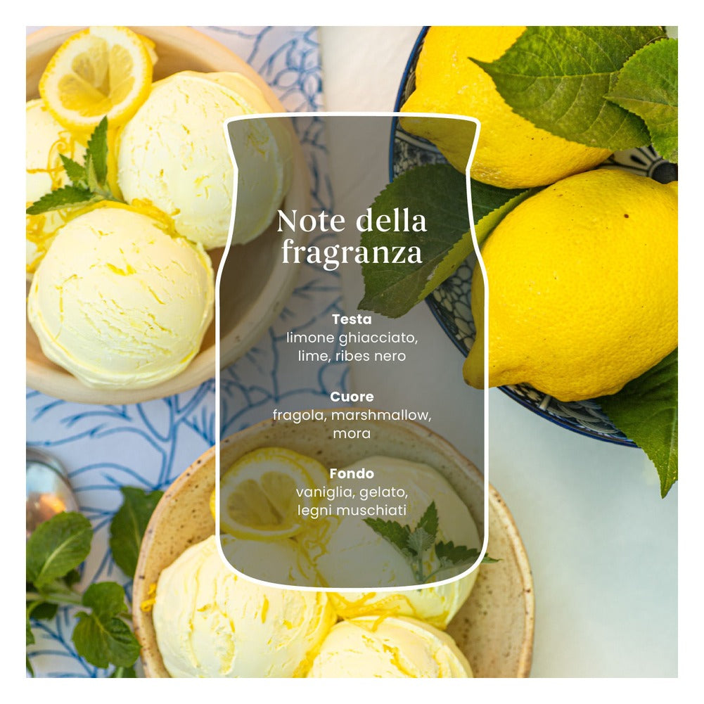 Candela Giara Media Yankee Candle Signature Lemon Gelato 3