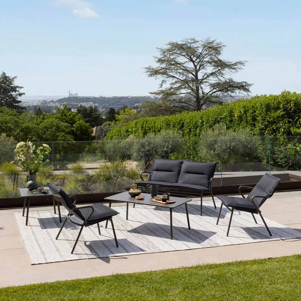 Panca bassa Lafuma Vence BeComfort grigio Dark grey LFM5348.8902 4