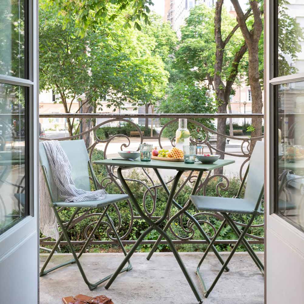 Tavolo Lafuma Balcony Colorblock 70x64cm Verde Moss LFM5357.9874 4