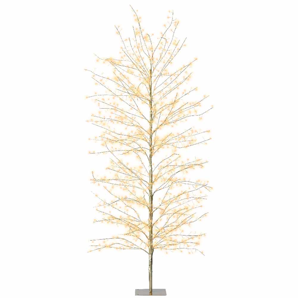 Figura luminosa Albero Stilizzato oro 1755 Micro led luce Traditional 180cm 2