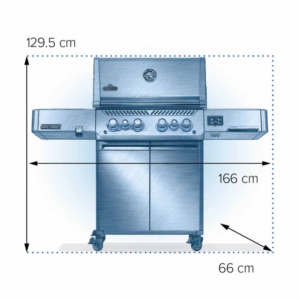 Napoleon Phantom Prestige 500 Connected Barbecue a gas con WiFi e Sizzle Zone 8