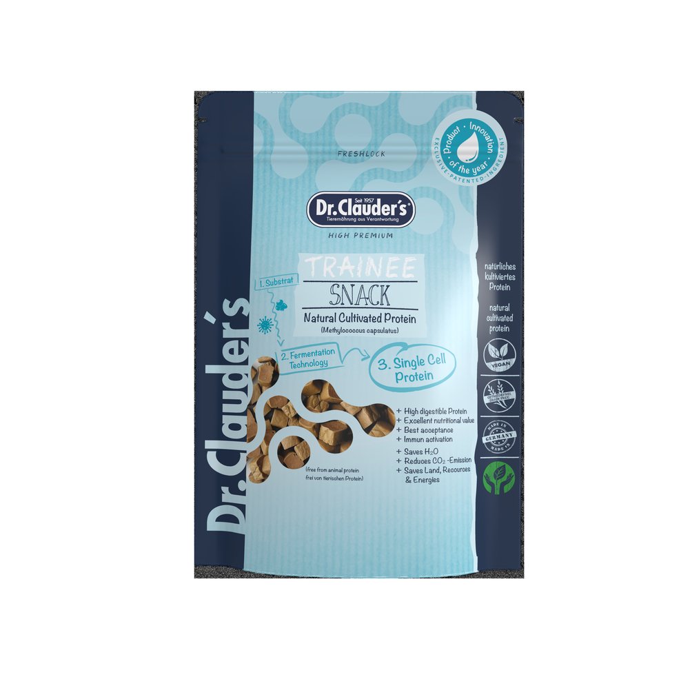 Snack Dr.Clauder s Hypo Proteina Coltivata per Cani e Gatti 80g 1