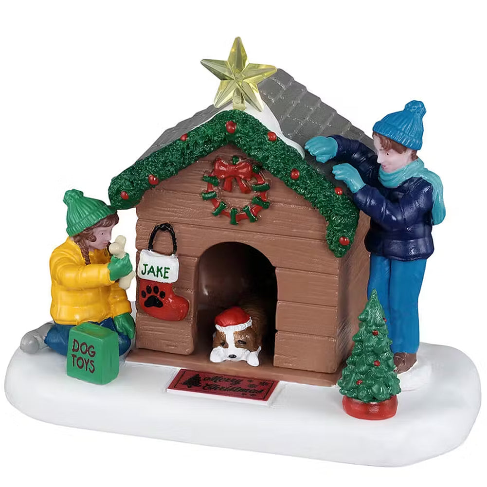 Doghouse Christmas Lemax Cod 53741 1