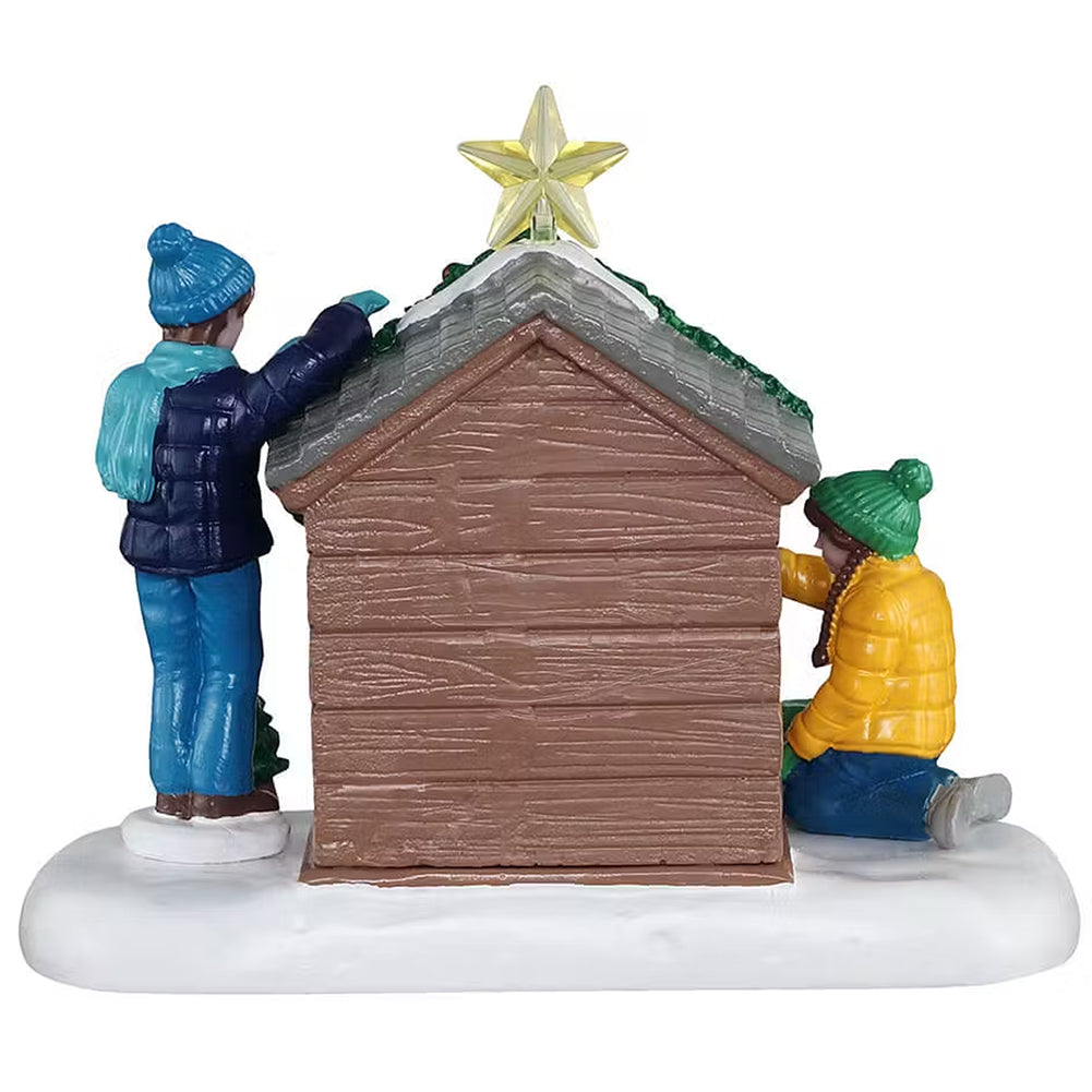 Doghouse Christmas Lemax Cod 53741 4
