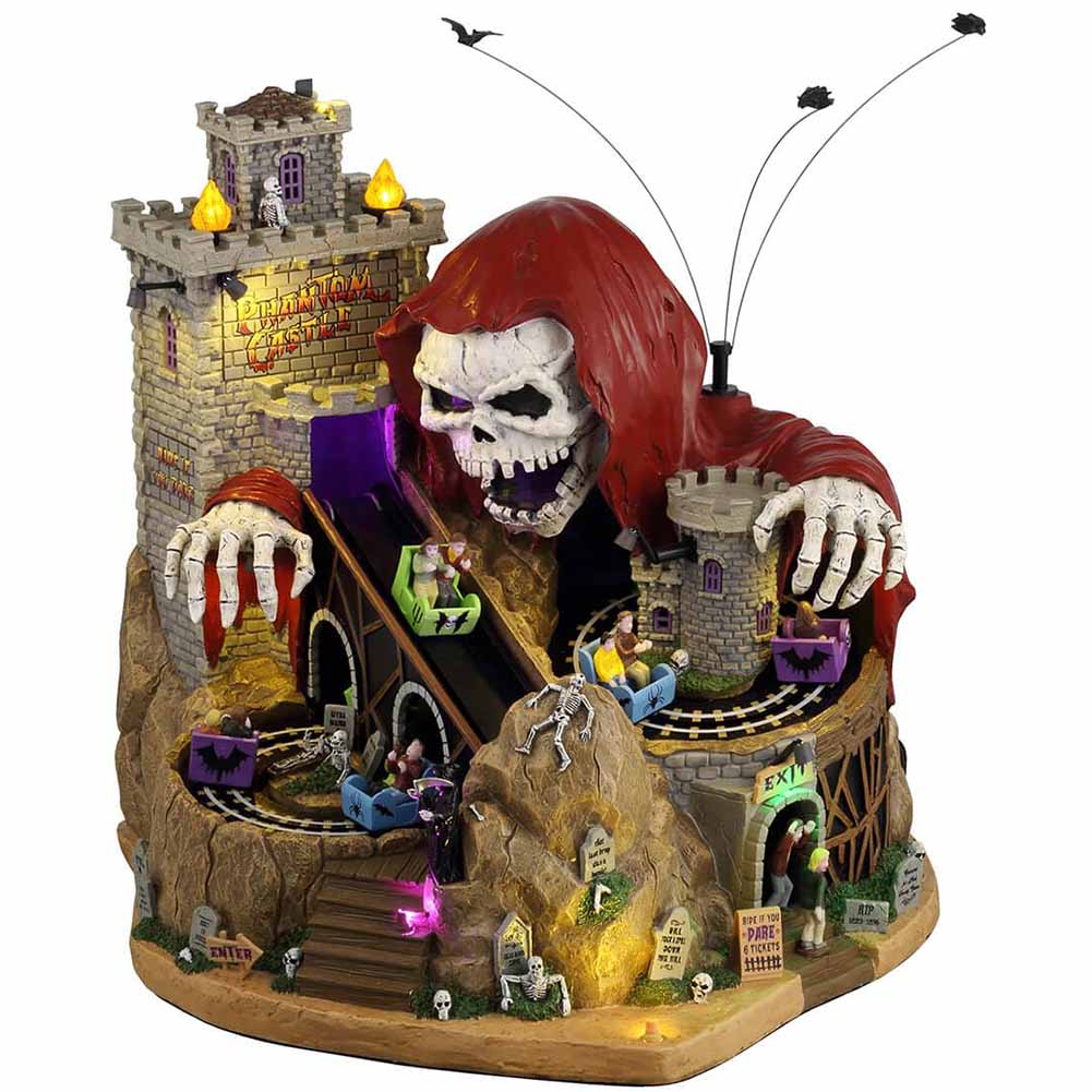 Phantom Castle Spooky Town Lemax Cod 45216