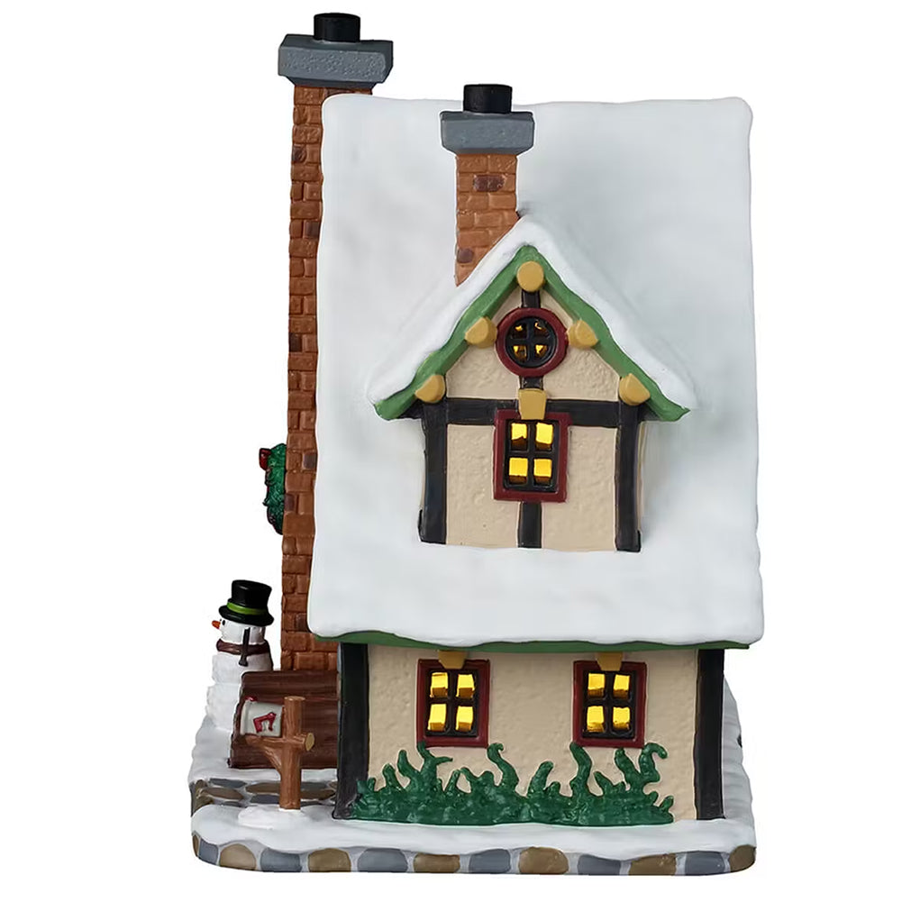 Winter Holiday Lodge Caddington Village Lemax Cod 55339 3