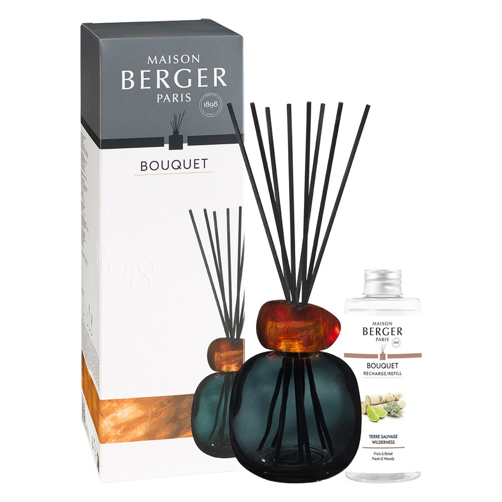Cofanetto Diffusore a Bastoncini Maison Berger Mineral Nero – Terre Sauvage 4