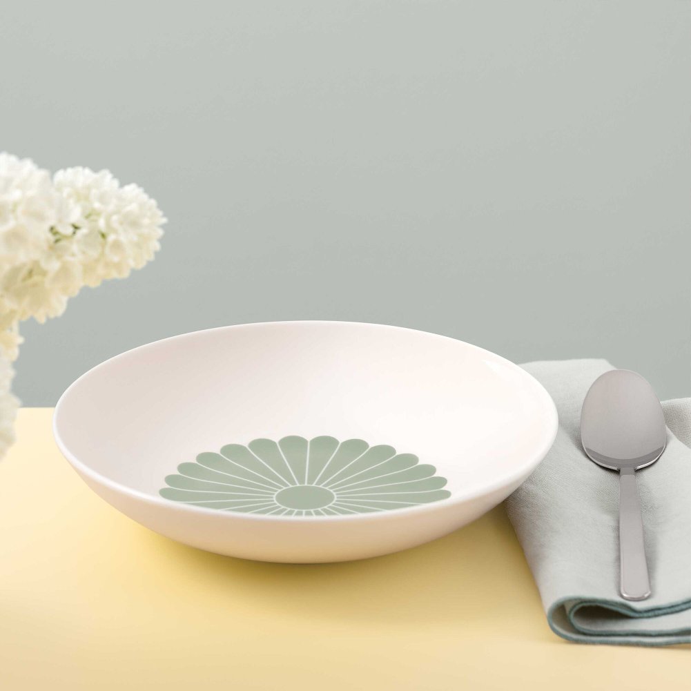Piatto Fondo Fleur Verde 24cm Villeroy & Boch 1