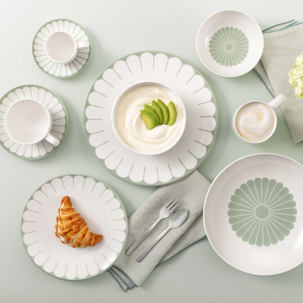 Piatto Fondo Fleur Verde 24cm Villeroy & Boch 3
