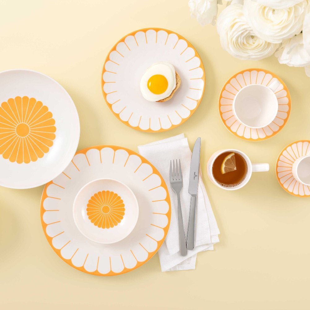 Piatto Frutta Fleur Giallo 21,2cm Villeroy & Boch 2