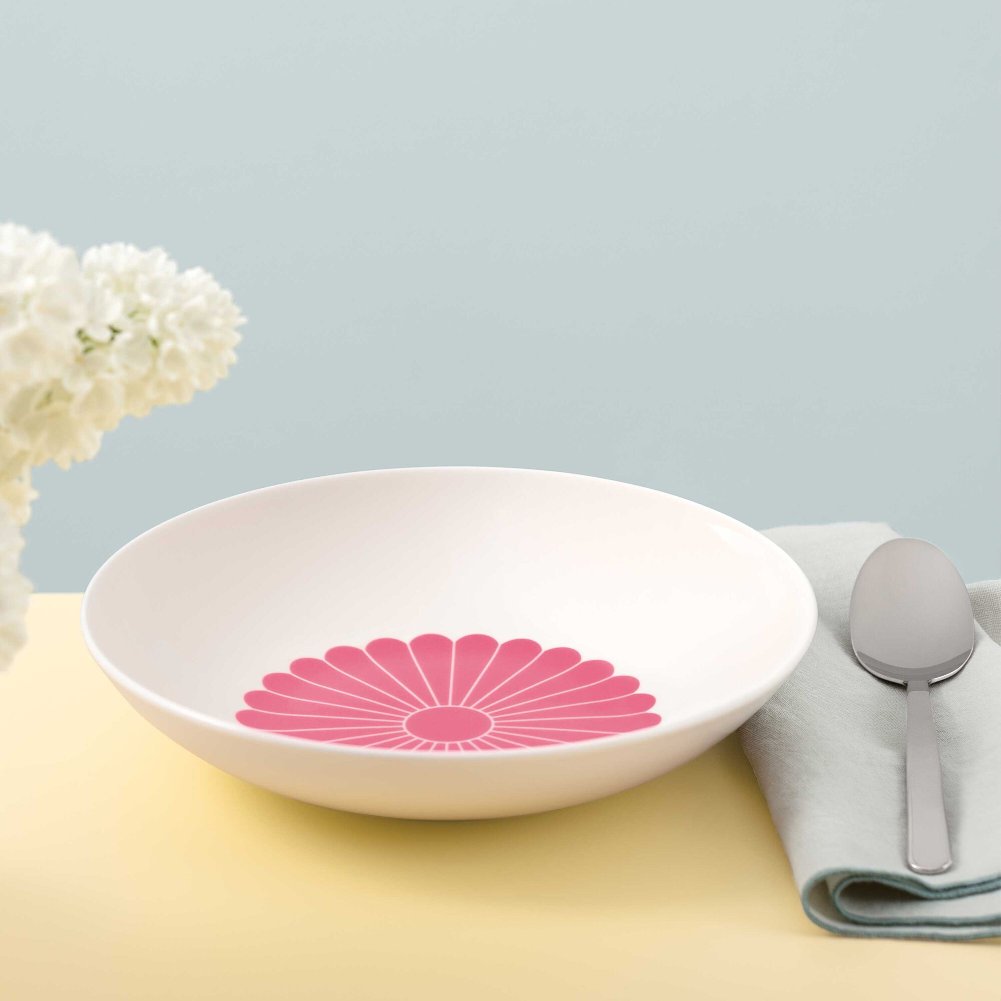 Piatto Fondo Fleur Rosa 24cm Villeroy & Boch 1