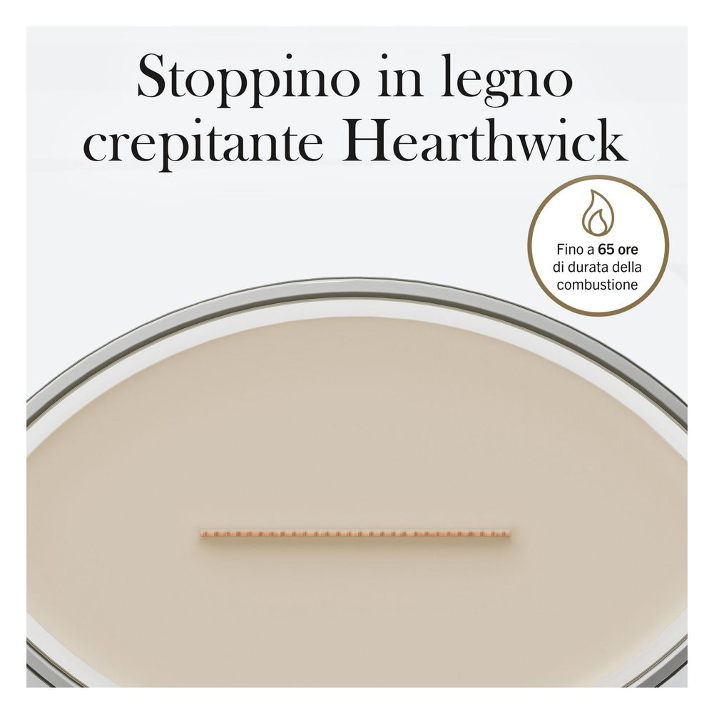 Candela Ellipse WoodWick Patchouli Crème 4