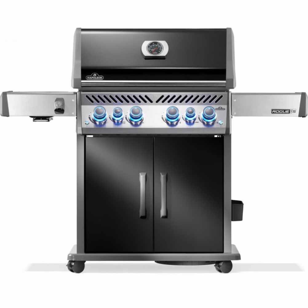Napoleon Rogue PRO-S 525 RSIB Nero Barbecue a gas con Sizzle Zone