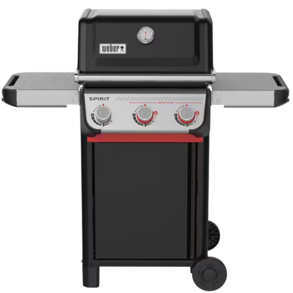 Weber Spirit E-325 Nero barbecue a gas con Sear Zone Boost e piastra in ghisa 6