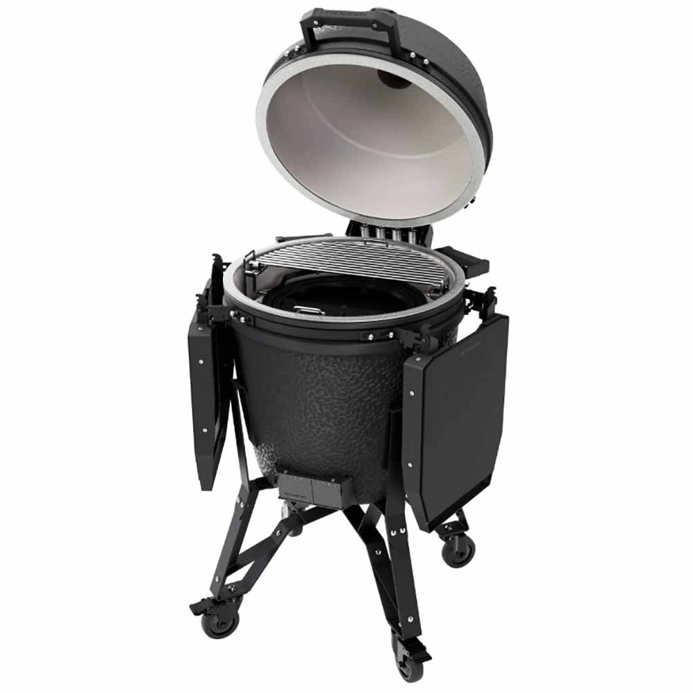 Kamado Bastard Pro Large Graphite con griglia da 49 cm 3