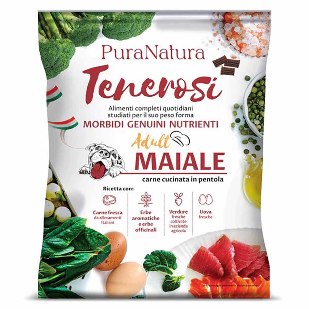 Alimento umido per gatto Tenerosi al maiale 800g 1