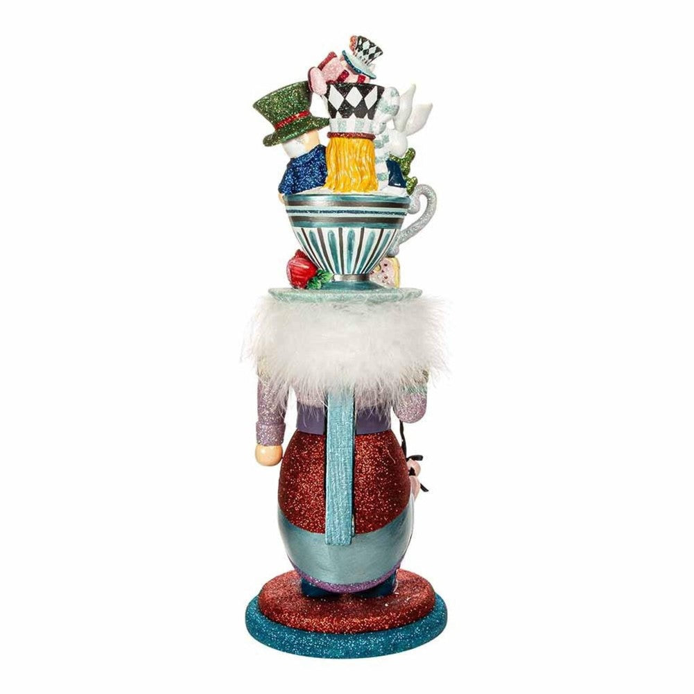 Schiaccianoci decorativo Kurt S. Adler Hollywood Nutcrackers Alice con cappello a tazza 45,7 cm 2