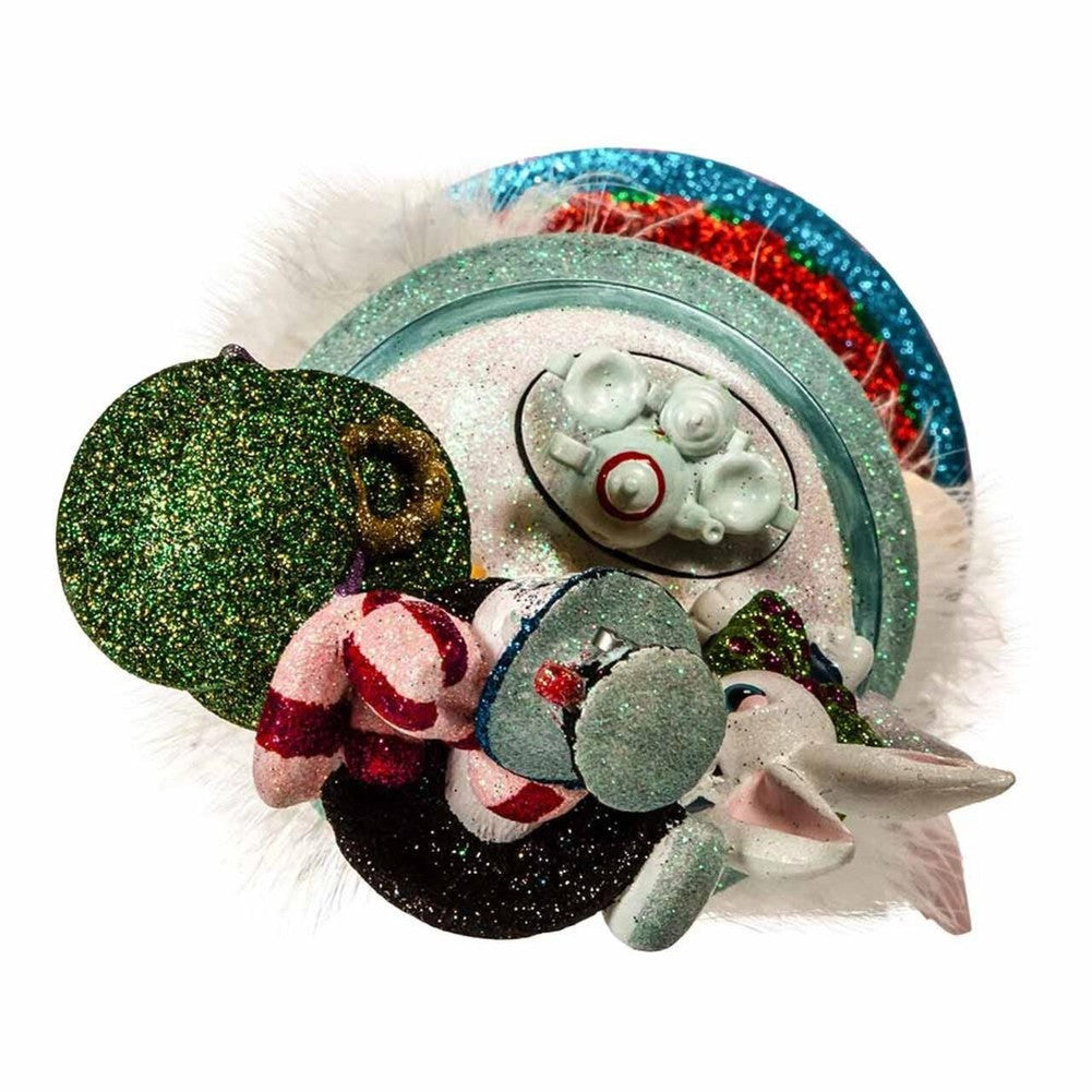 Schiaccianoci decorativo Kurt S. Adler Hollywood Nutcrackers Alice con cappello a tazza 45,7 cm 5