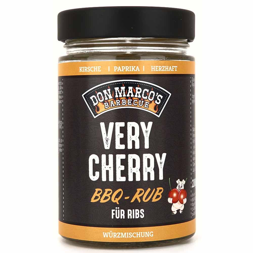 Rub BBQ Very Cherry Don Marco's 210 g senza cannella 1