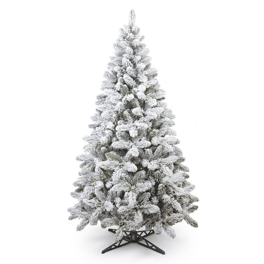 Albero di Natale artificiale Abete Himalaya Snow innevato We Love Christmas 180 cm 1