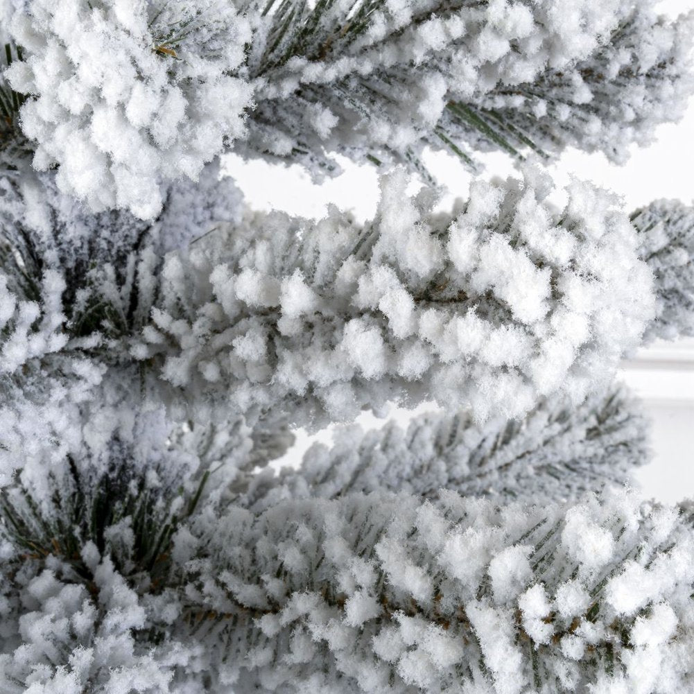 Albero di Natale artificiale Abete Himalaya Snow innevato We Love Christmas 180 cm 2