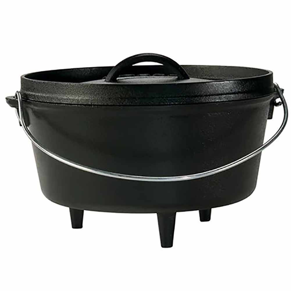 Forno olandese Lodge profondo in ghisa 4,73 lt 25,4 cm 1