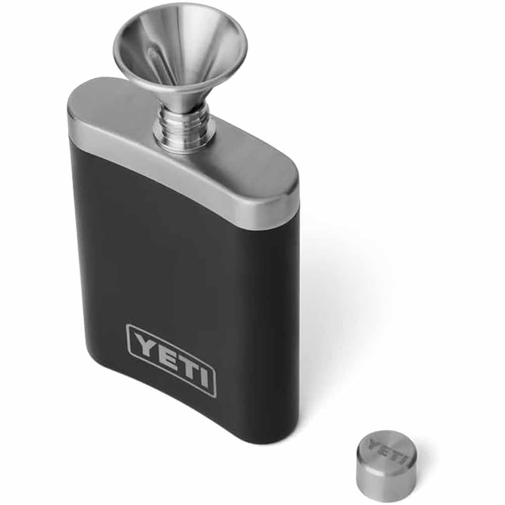 Fiaschetta Yeti Rambler Nera 207ml con imbuto