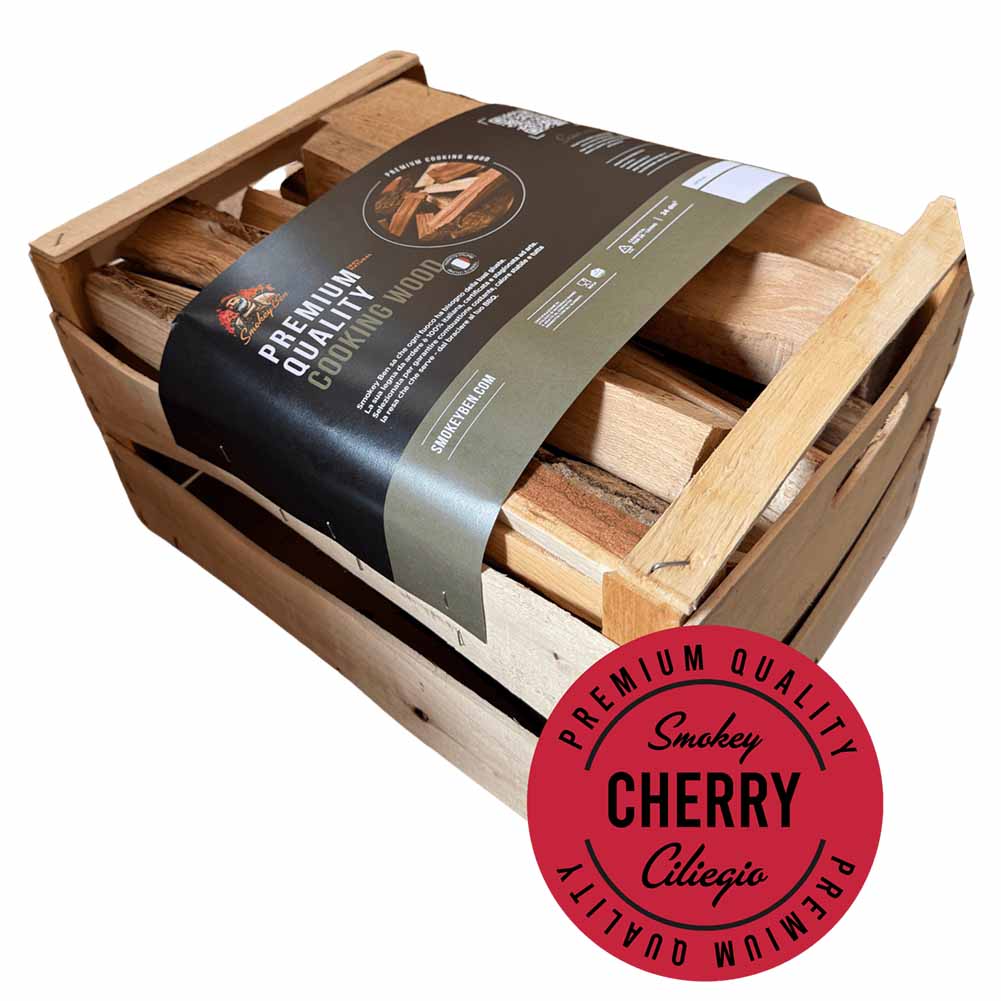 Kit cooking wood Smokey Ben ciliegio sacco 10 kg 1