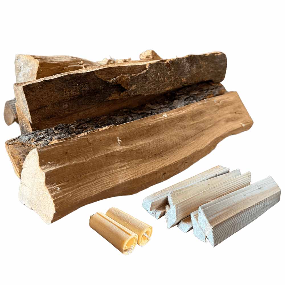 Kit cooking wood Smokey Ben ciliegio sacco 10 kg 2