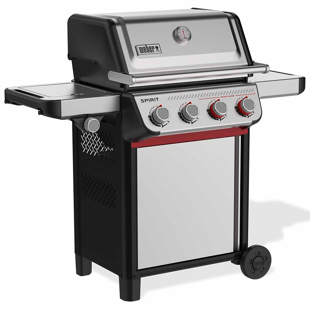 Weber Spirit S-435 barbecue a gas con Sear Zone e piastra in ghisa Gourmet Barbecue System 3