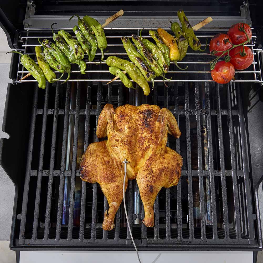 Weber Spirit EX-325 barbecue a gas intelligente con piastra in ghisa Gourmet Barbecue System 2