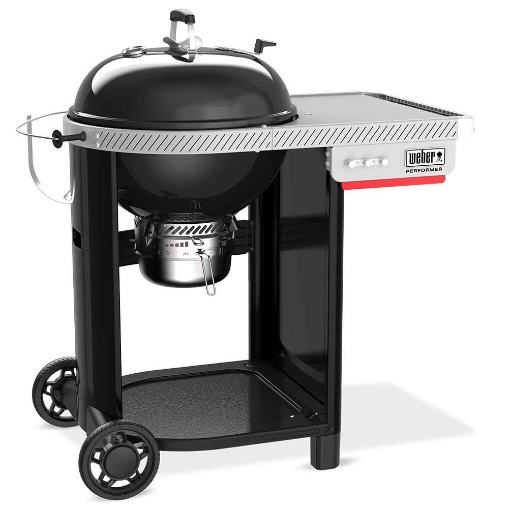 Weber Performer 57 cm Barbecue a Carbone con Carrello Funzionale 3