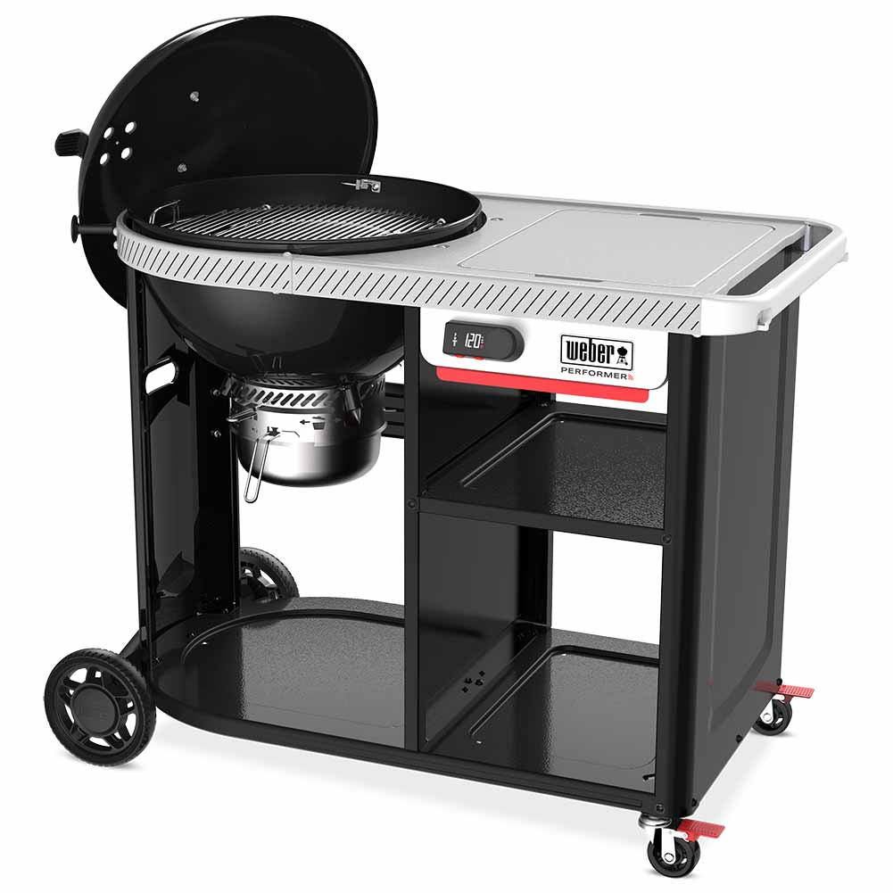 Weber Performer Premium Smart 57 cm Barbecue a Carbone con Wi-Fi 4