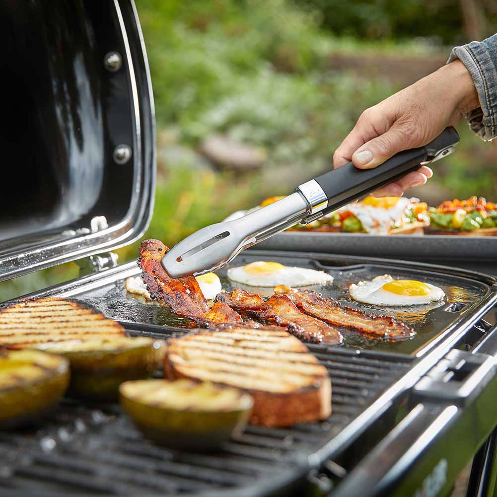 Weber Traveler barbecue a gas portatile con Paletta precision 4