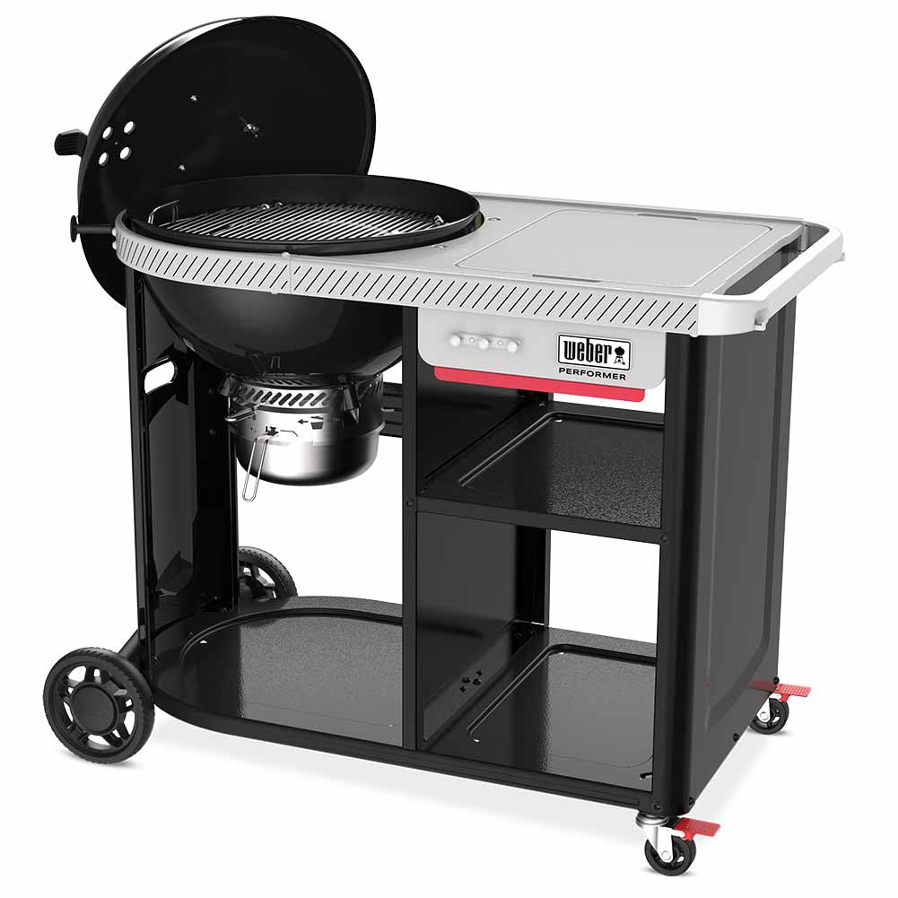 Weber Performer Premium 57 cm Barbecue a Carbone con Carrello 4
