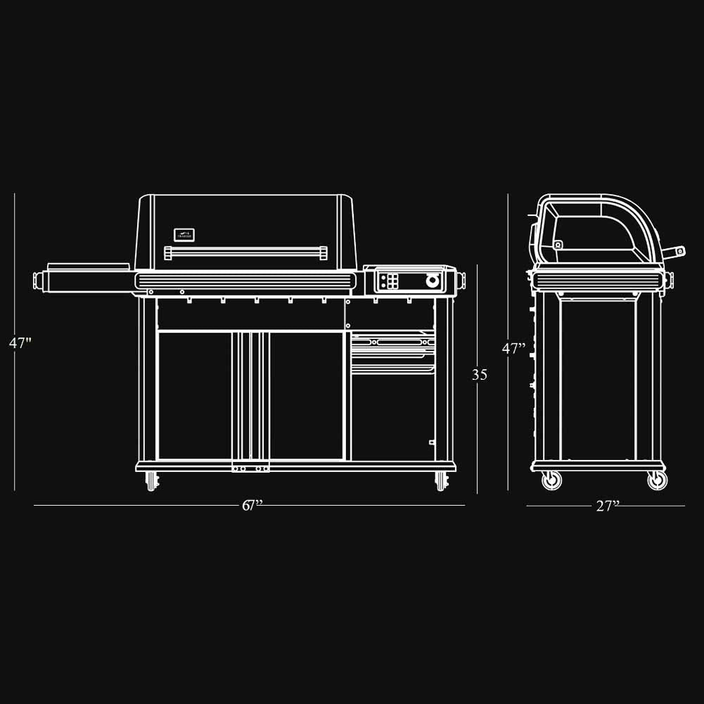 Traeger Woodridge Elite Barbecue a pellet con WiFIRE e modalità Super Smoke 5