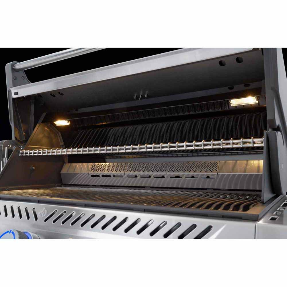 Napoleon Prestige PRO 665 Elite Barbecue a gas con Sizzle Zone e affumicatore integrato 8