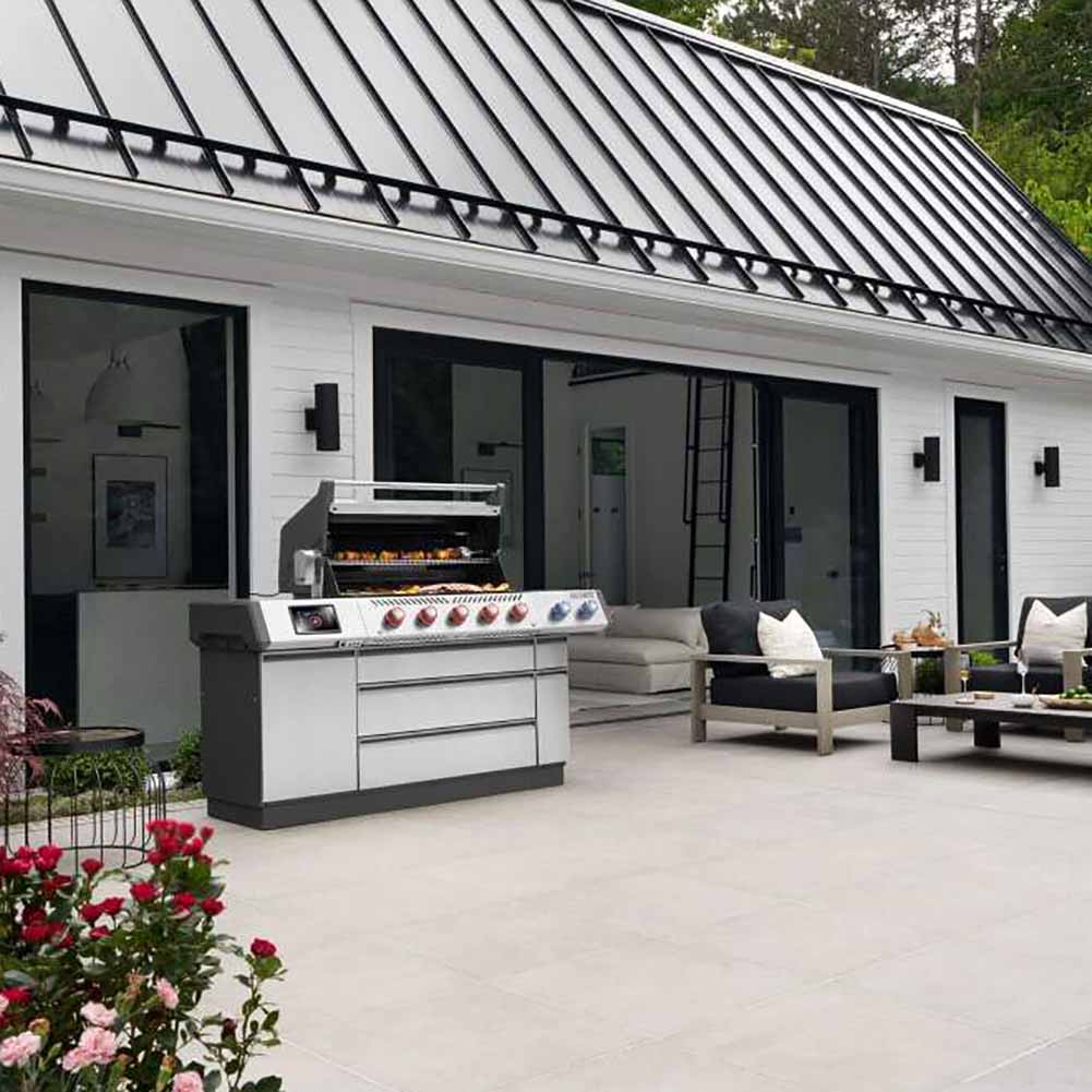 Napoleon Prestige PRO 665 Elite Barbecue a gas con Sizzle Zone e affumicatore integrato 10