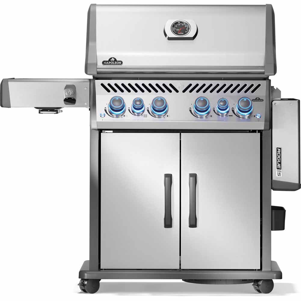 Napoleon Rogue PRO-S 525 Barbecue a gas inox con Sizzle Zone e bruciatore posteriore 2